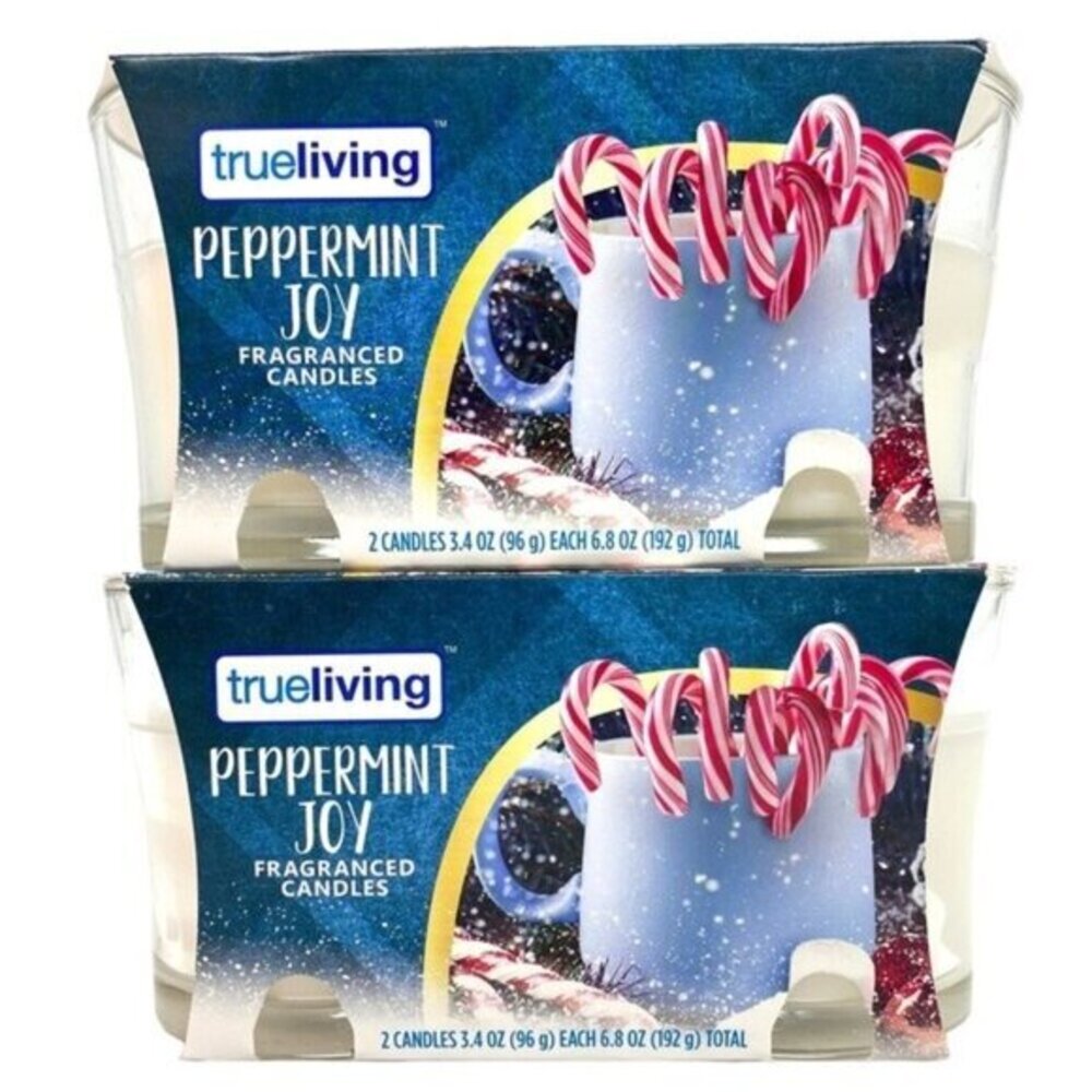 Peppermint Joy Single Wick Fragranced Candles